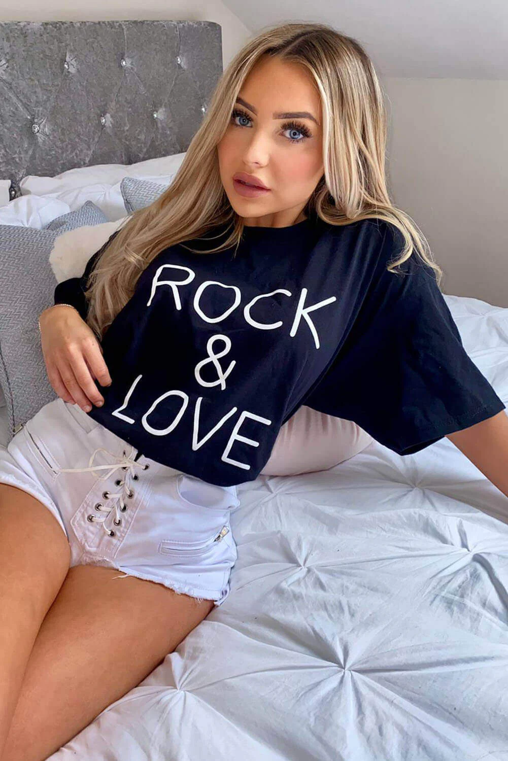 Black Rock and Love T-Shirt - Swimclubus