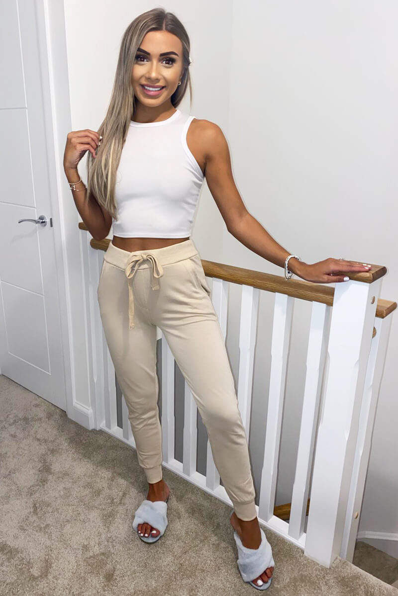 Stone Basic Drawstring Joggers - Swimclubus