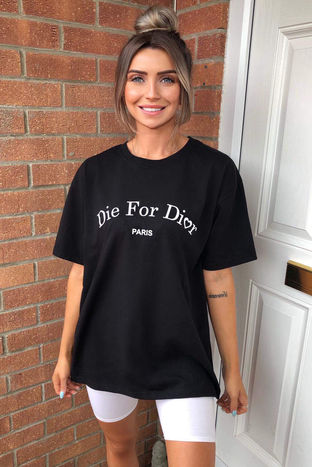 Black Die For D T-Shirt - Swimclubus