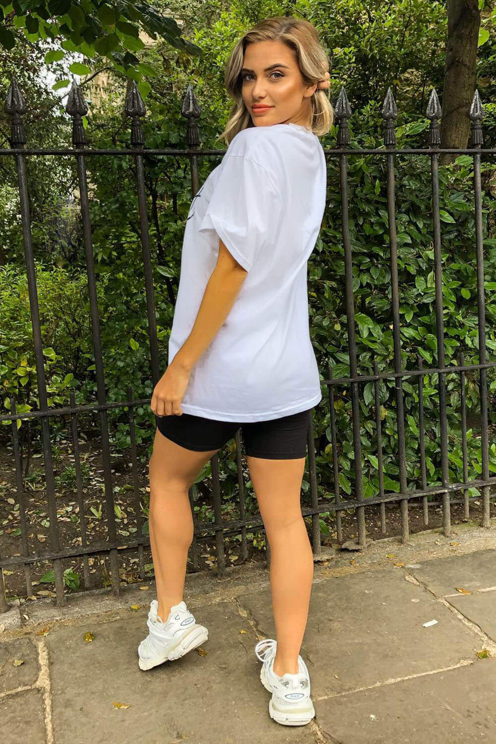 White Aint Laurent T-Shirt - Swimclubus