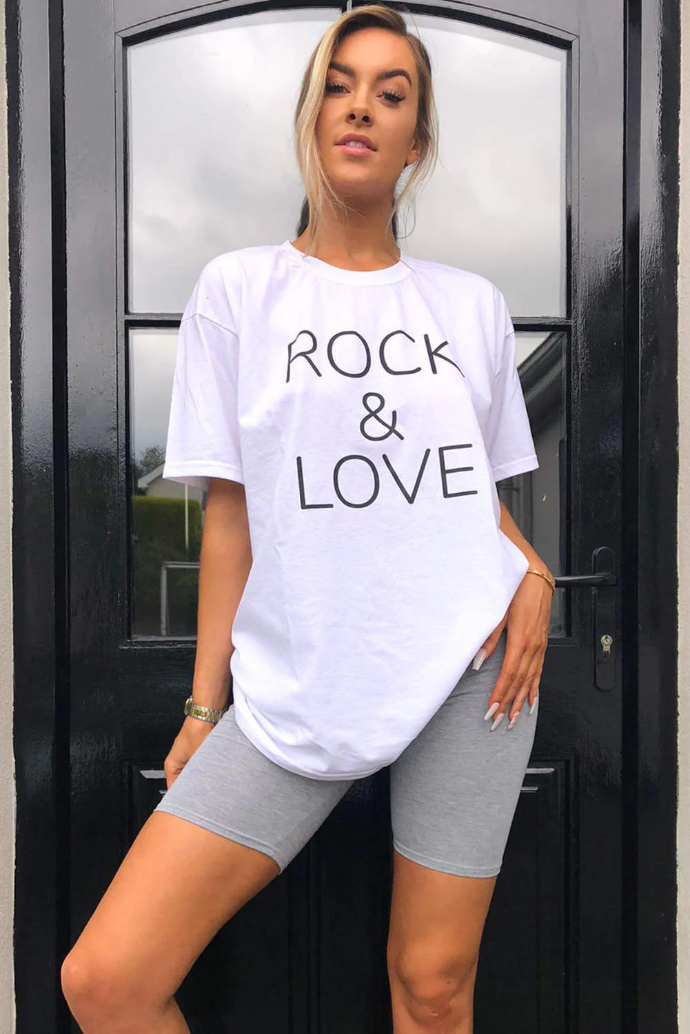 White Rock and Love T-Shirt - Swimclubus