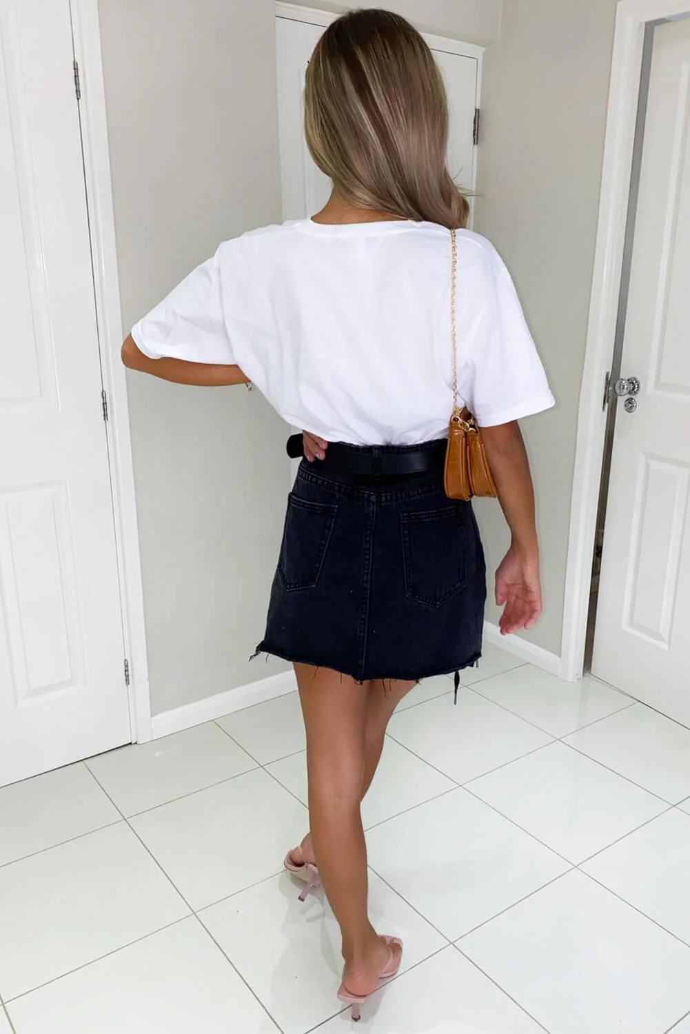 White Green Lips T-Shirt - Swimclubus