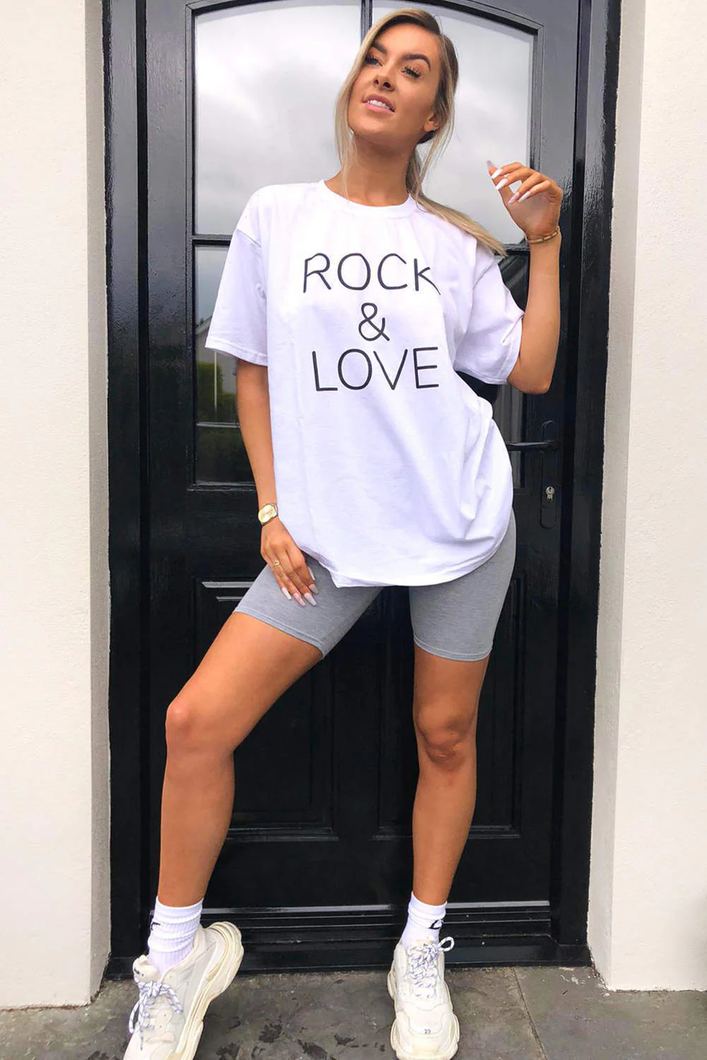 White Rock and Love T-Shirt - Swimclubus