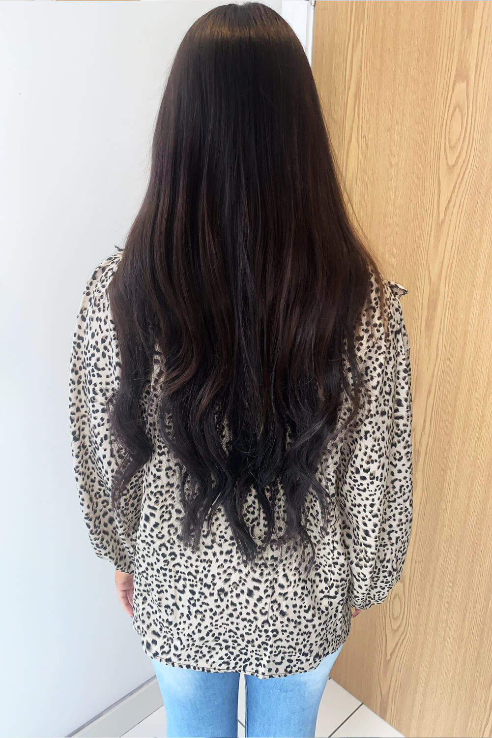 Multi Animal Print Ruffle Blouse - Swimclubus