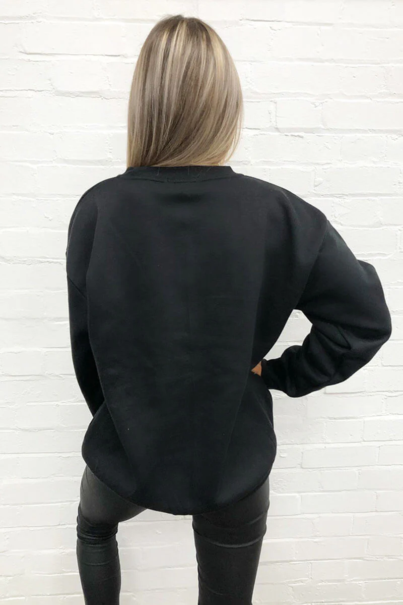 Black Day Off Sweatshirt - Swimclubus